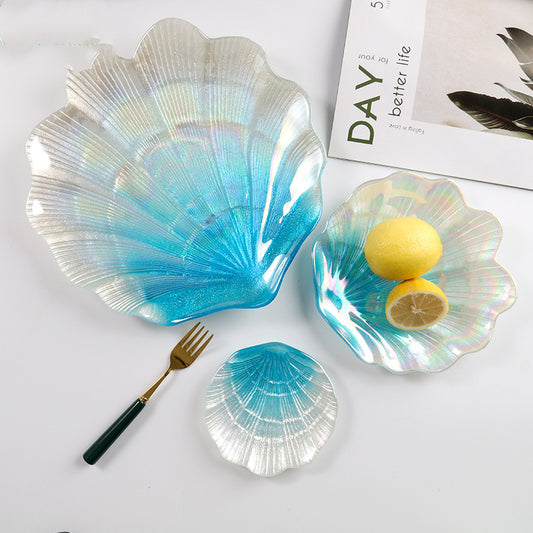 Opulent Seashell Serving Plates