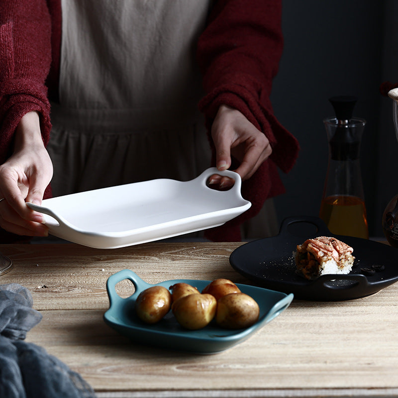 Porcelain Casserole Baking Dish / Pan