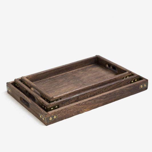 Rustic Haven Tea Trays