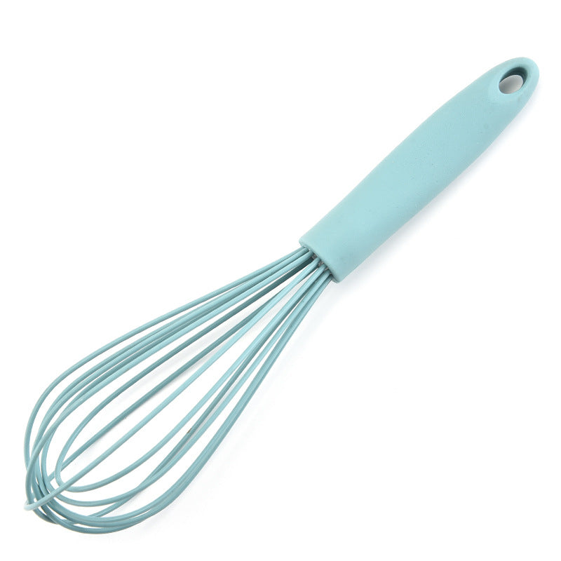 10 Inch / 25.5cm Light blue Silicone Whisk