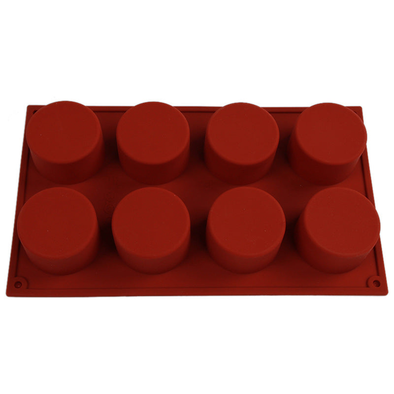 Round Cylindrical Silicone Mould