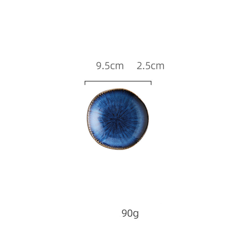 Blue Ceramic Patterned Tableware