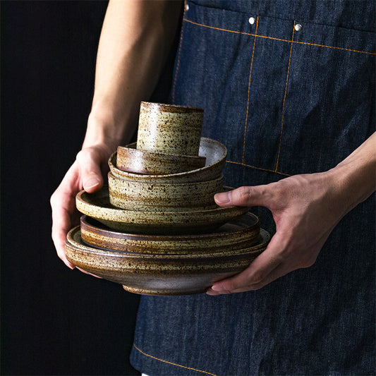 Rustic Pottery Tableware