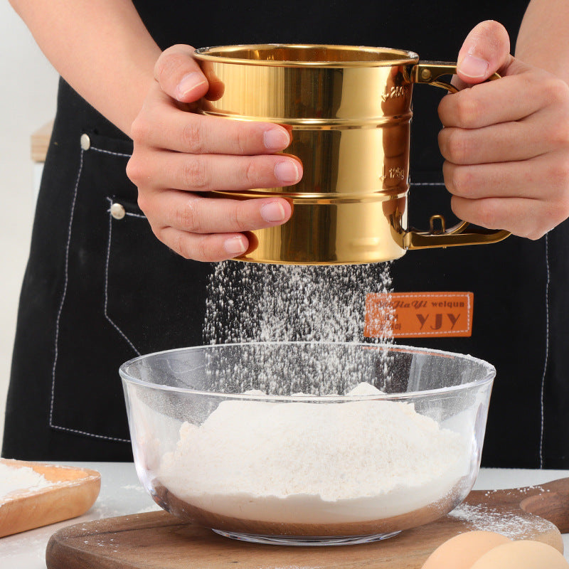 Stainless Steel Hand Held Flour Sifter