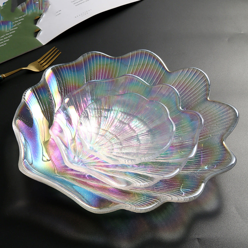 Opulent Seashell Serving Plates