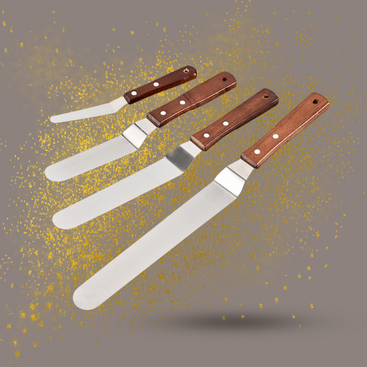 Four Piece Cake Spatula Set