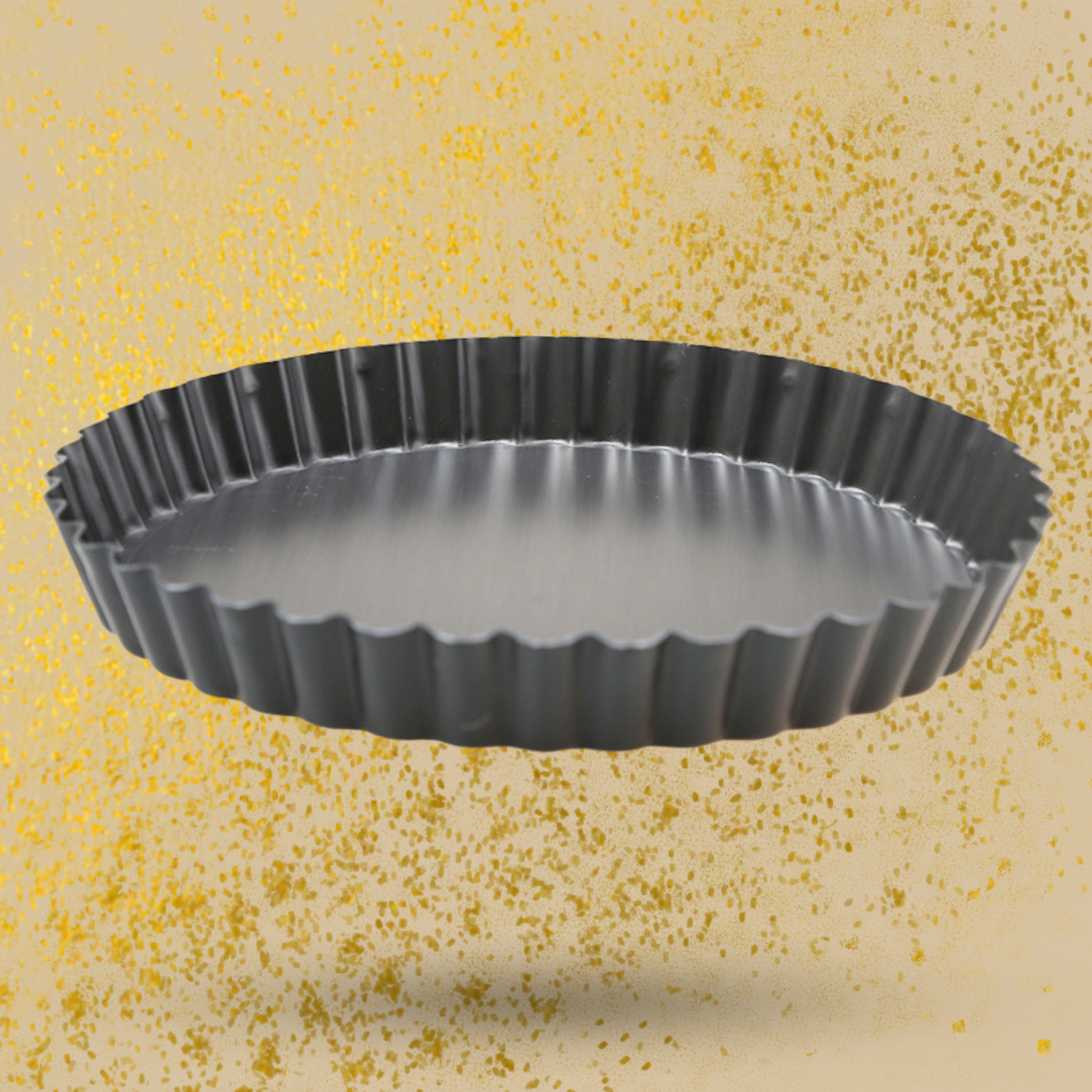 Crimped Edged Pie / Tart Pan with Detachable Base