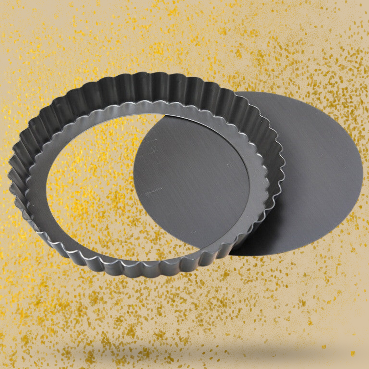 Crimped Edged Pie / Tart Pan with Detachable Base