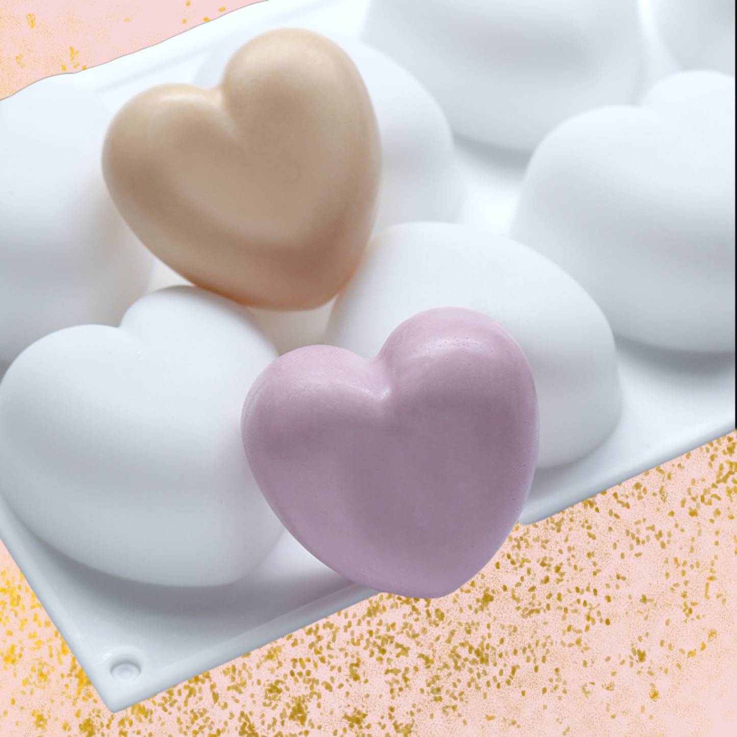 Heart Shaped Silicone Mold