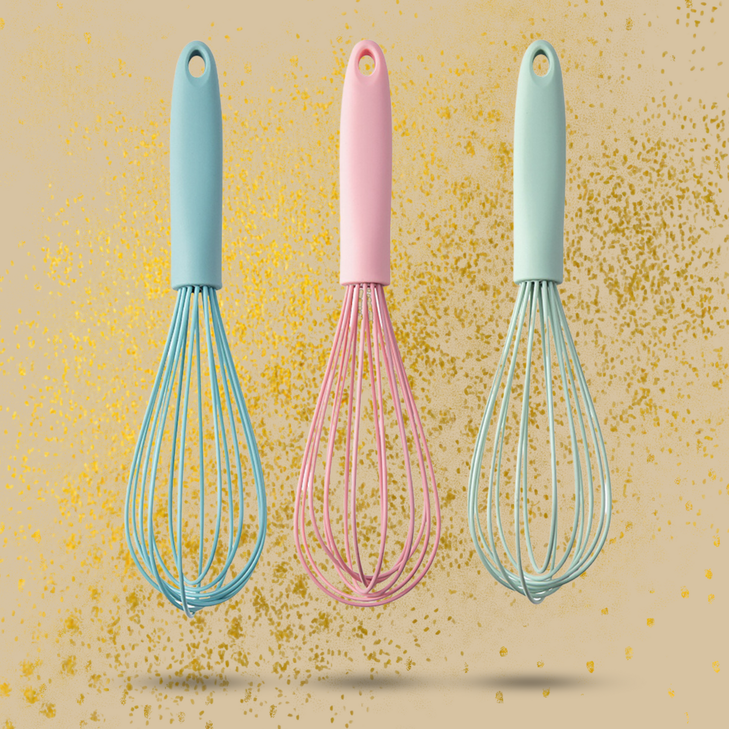 10 Inch / 25.5cm Silicone Whisk