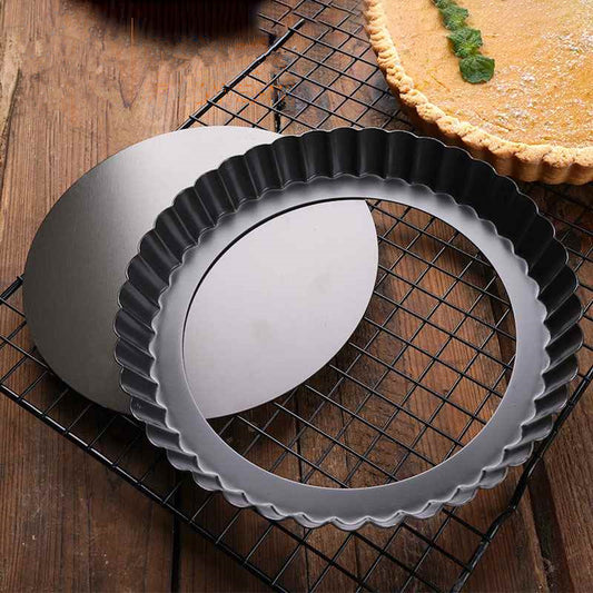 Crimped Edged Pie / Tart Pan with Detachable Base